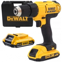 Dewalt - DCD771D2 - Masina de gaurit si insurubat fara acumulatori si incarcator, Li-Ion, 18 V, 2 Ah, 42 Nm, valiza plastic