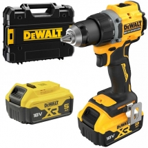 DeWalt - DCD794P2T - Masina de gaurit si insurubat cu 2 acumulatori, Li-Ion, 18 V, 5 Ah, 74 Nm, valiza speciala