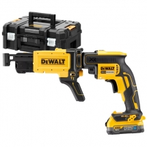 Dewalt - DCF620E1K - Masina de insurubat cu 1 acumulator, Li-Ion, 18 V, 1.7 Ah, 30 Nm, motor fara perii, turatie reglabila, valiza speciala, accesorii