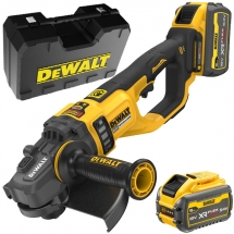 Dewalt  DCG460X2 - Polizor unghiular cu 2 acumulatori si incarcator, Li-Ion Flexvolt, 54 V, 9 Ah, 230 mm, valiza plastic