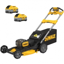 Dewalt - DCMWSP156W2 - Masina de tuns iarba cu 2 acumulatori, Li-Ion, 18 V, 8 Ah, 53 cm, 67 l