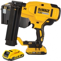 Dewalt - DCN680D2 - Pistol de batut cuie  cu 2 acumulatori, Li-Ion, 18 V, 2 Ah, cuie pentru lemn, valiza speciala