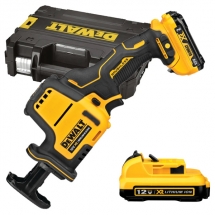 Dewalt - DCS312D2 - Fierastrau sabie cu 2 acumulatori, Li-Ion, 12 V, 2 Ah, 16 mm, valiza speciala