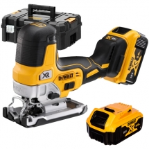 DeWalt - DCS335P2 - Fierastrau pendular cu 2 acumulatori, Li-Ion, 18 V, 5 Ah, valiza speciala