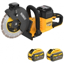 DeWalt  DCS691X2 - Fierastrau de separare cu 2 acumulatori si incarcator, Li-Ion Flexvolt, 54 V, 9 Ah
