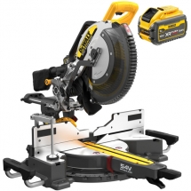DeWalt  DCS781X2 - Fierastrau circular stationar cu 2 acumulatori si incarcator, Li-Ion Flexvolt, 54 V, 9 Ah, 305x30 mm