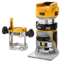Dewalt - DCW604N - Masina de frezat fara acumulatori si incarcator, Li-Ion, 18 V, - Ah, 8 mm