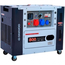 Daewoo  DDAE100000DSE-3B - Generator de uz general, 7.5 kW, Daewoo, -, 15 CP, 15  l, pornire electrica, trifazat