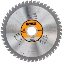 Dewalt  DT1914 - Panza fierastrau circular, aluminiu, 216x30x2.6 mm, 48 dinti