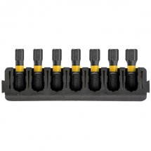 Dewalt  DT70806 - Set capete de insurubare, profil HEX, 7 bucati