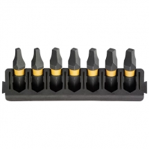 Dewalt  DT70815 - Set capete de insurubare, profil patrat SQ, 7 bucati