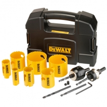 Dewalt - DT90353 - Set carote, HSS Bimetal, 22-68  mm, 11  bucati