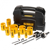 Dewalt - DT90361 - Set carote, HSS Bimetal, 20-64  mm, 13  bucati