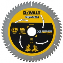 Dewalt - DT99570 - Panza fierastrau circular, lemn, 216x30x2.16 mm, 60 dinti