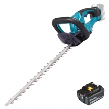Makita  DUH507Z + BL1850B - Masina de tuns gard viu, 50 cm + Acumulator, Li-Ion, 18 V, 5 Ah