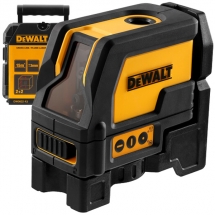 Dewalt - DW0822 - Nivela laser cu linii si puncte, 2 linii laser, 30 m, 2 puncte laser, 30 m, +/-0.2 mm/m, valiza plastic