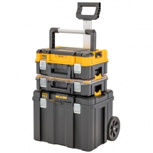 Dewalt - TSTAK - Valiza speciala Tstak, 435x333x691 mm, gama mixta de scule, roti de transport