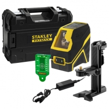 Stanley - FMHT77595-1 - Nivela laser cu linii, 30 m, +/-0.3 mm/m, 2 linii laser, fascicul verde, suport perete, valiza speciala