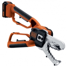Black & Decker  GKC1000L - Foarfeca pentru crengi cu 1 acumulator, Li-Ion, 18 V, 2 Ah, 10 cm