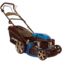 Hyundai  HY-LM4601 GT - Masina de tuns iarba pe benzina, Hyundai, HY139V, 3.5 CP, 46 cm, - m2, autopropulsie, sistem maruntire iar