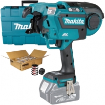 Makita  KIT10486 - Masina de legat fier beton fara acumulatori si incarcator, Li-Ion, 18 V, - Ah, valiza plastic, accesorii