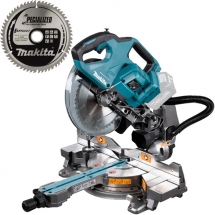 Makita - LS002GZ01 XGT + E-08888 - Fierastrau circular stationar fara acumulatori si incarcator, Li-Ion, 40 V, - Ah, 216 mm + Panza fierastrau circular, lemn, 216x30x2 mm, 60 dinti