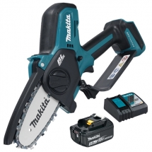 Makita - KITDUC101 - Drujba, 10 cm, 8 m/s + Set 1 acumulator si incarcator, Li-Ion, 18 V, 3 Ah