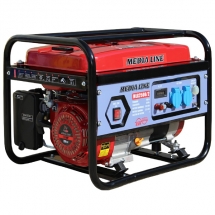Media Line  MLG 2500/2 - Generator de uz general, 2 kW, Media Line, -, 7 CP, 15  l, pornire mecanica, monofazat