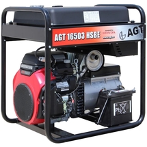 Agt  16503 HSBE - Generator de uz general, 8/12.8 kW, Honda, GX 690 Euro2, New V-Twin, 25.6 CP, 45  l, pornire electrica, benzina 