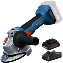 Pachet Bosch - GWS 18V-8 + ProCORE + GAL 18V-40 - Polizor unghiular, 125 mm + Set 1 acumulator si incarcator, Li-Ion, 18 V, 4 Ah