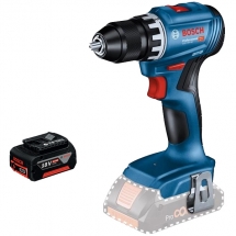 Pachet Bosch - GSR 18V-45 + GBA - Masina de gaurit si insurubat, 45 Nm + Acumulator, Li-Ion, 18 V, 5 Ah