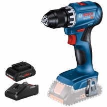 Pachet Bosch - GSR 18V-45 + ProCORE + GAL 18V-40 - Masina de gaurit si insurubat, 45 Nm + Set 1 acumulator si incarcator, Li-Ion, 18 V, 4 Ah