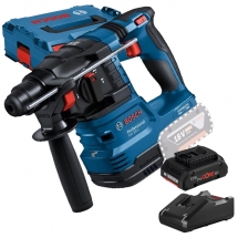 Pachet Bosch - GBH 18V-22 + ProCORE + GAL 18V-40 - Rotopercutor SDS-Plus, 1.9 J, valiza speciala + Set 1 acumulator si incarcator, Li-Ion, 18 V, 4 Ah