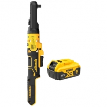 Pachet DeWalt  DCF510N + DCB184 XR - Cheie cu clichet, 101 Nm + Acumulator, Li-Ion, 18 V, 5 Ah