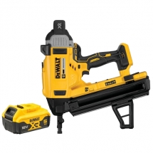 Pachet DeWalt  DCN890N + DCB184 XR - Pistol de batut cuie, cuie pentru beton + Acumulator, Li-Ion, 18 V, 5 Ah