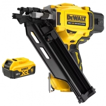 Pachet DeWalt  DCN930N + DCB184 XR - Pistol de batut cuie, cuie pentru lemn + Acumulator, Li-Ion, 18 V, 5 Ah