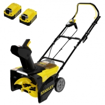 Stanley  SCSNP460R2 - Freza de zapada cu 2 acumulatori, Li-Ion, 18 V, 6 Ah, 460 mm