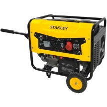 Stanley  SG7500B - Generator de uz general, 7.5 kW, Stanley, -, 10 CP, 25  l, pornire electrica, trifazat