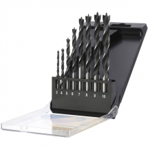 Stanley  STA56006-QZ - Set burghie lemn cu varf ascutit, 3-10  mm, tija cilindrica, 8 bucati