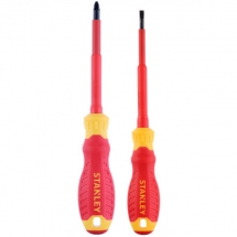 Stanley - STHT60030-0 - Set surubelnite cu profil PZ si plat, 2 bucati, izolatie 1000 V