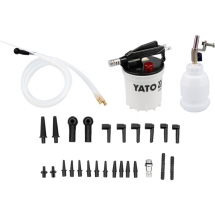 Yato - YT-06847 - Kit aspirare lichide frana, 29 bucati
