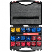 Yato  YT-068920 - Set conectori electrici si cleste de sertizat, 551 bucati