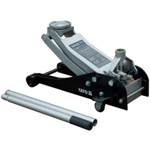 Yato  YT-1721 - Cric auto hidraulic tip crocodil, 457 mm, 2.5 T, roti de transport