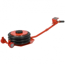 Yato  YT-17237 - Cric auto pneumatic cu perna, 400 mm, 6 T, roti de transport