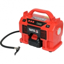 Yato - YT-23247 - Compresor cu 1 acumulator, Li-Ion, 18 V, 3 Ah, 11 bar