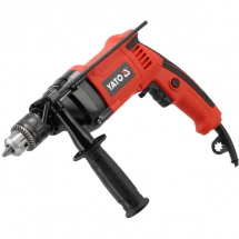 Yato  YT-82048 - Masina de gaurit fara percutie, 650 W, mandrina cu cheie, 13 mm, 1 treapta viteza