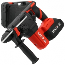 Yato  YT-827721 - Rotopercutor SDS-Plus cu 1 acumulator, Li-Ion, 18 V, 4 Ah, 2.5 J, valiza plastic
