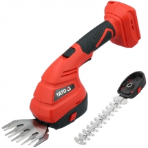 Yato - YT-828358 - Masina de tuns gard viu fara acumulatori si incarcator, Li-Ion, 18 V, - Ah, 18 cm, accesorii