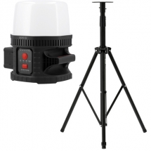 Yato - YT-829670 + YT-829671 - Lampa fara acumulatori si incarcator, Li-Ion, 18 V, -  Ah + Trepied, 1200-1900 mm