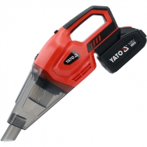 Yato  YT-85682 - Aspirator , de mana cu 1 acumulator si incarcator, Li-Ion, 18 V, 4 Ah, 90 mbar
